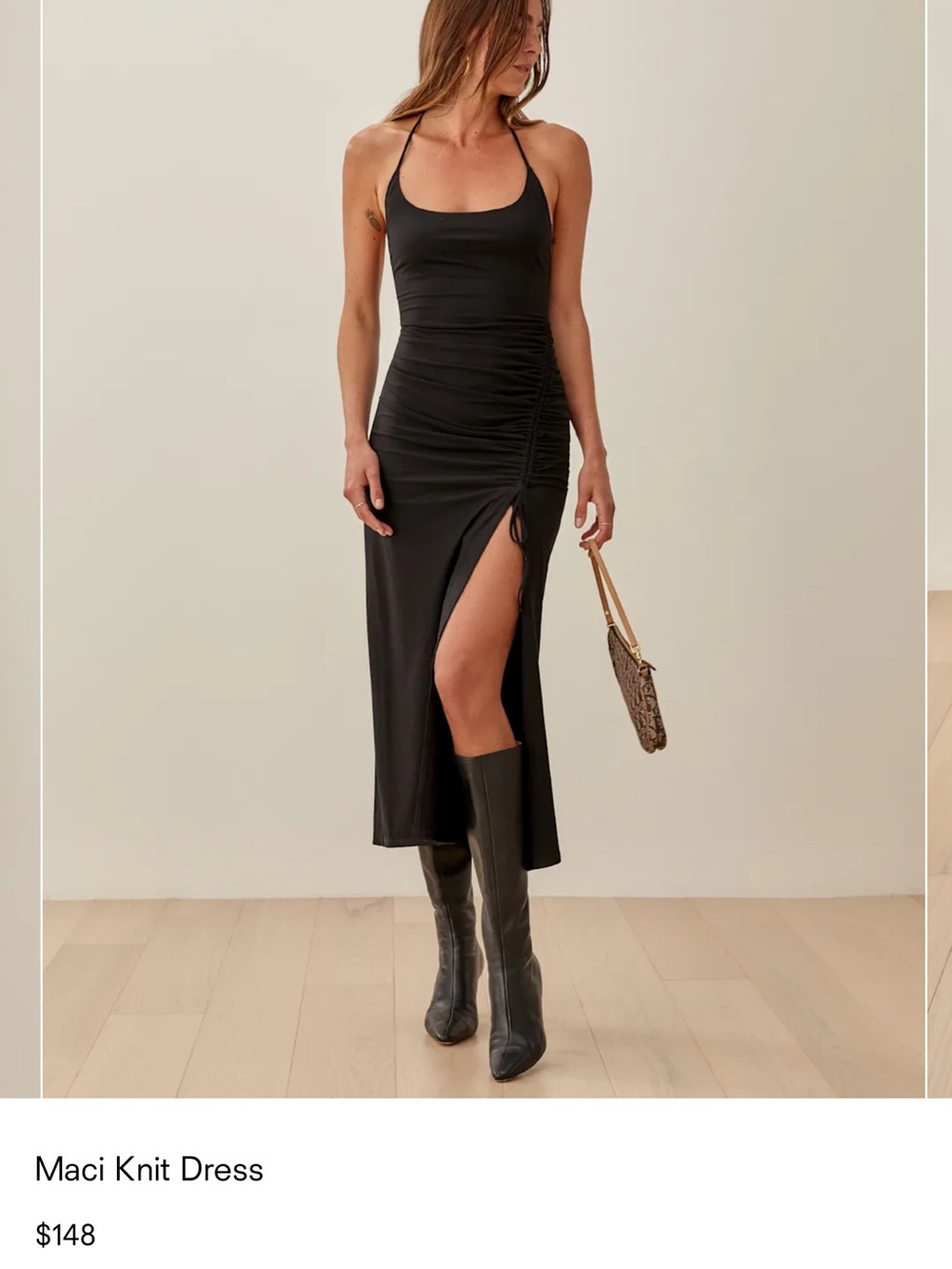 Maci Knit Dress Reformation
